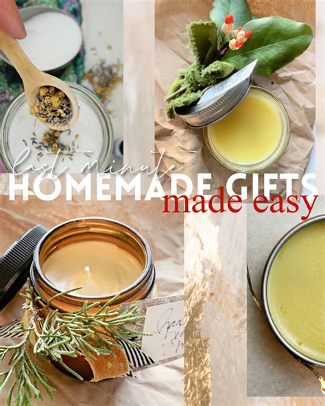 I Want To Do... Homemade Gifts For Everyone