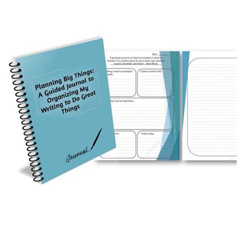 I Will Do Big Things Planning Journal