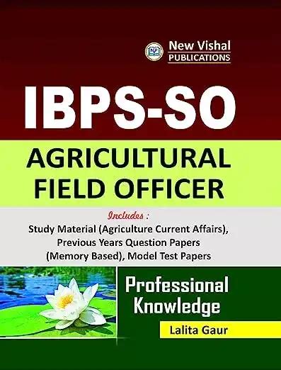 IBPS-SO for Agricultural Field Officer
