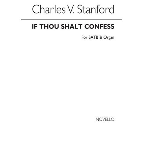 IF THOU SHALT CONFESS