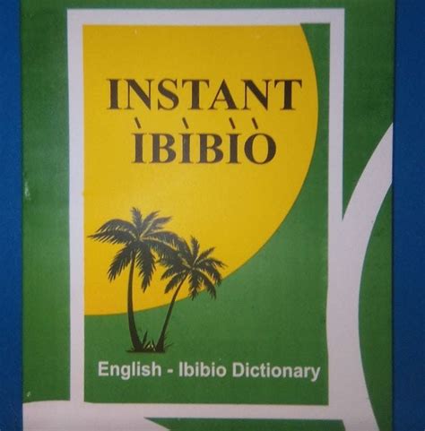 Ibibio dictionary