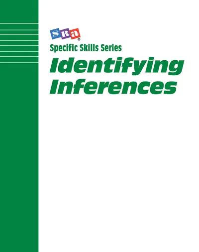Identifying Inferences: Booklet H