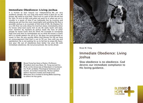 Immediate Obedience