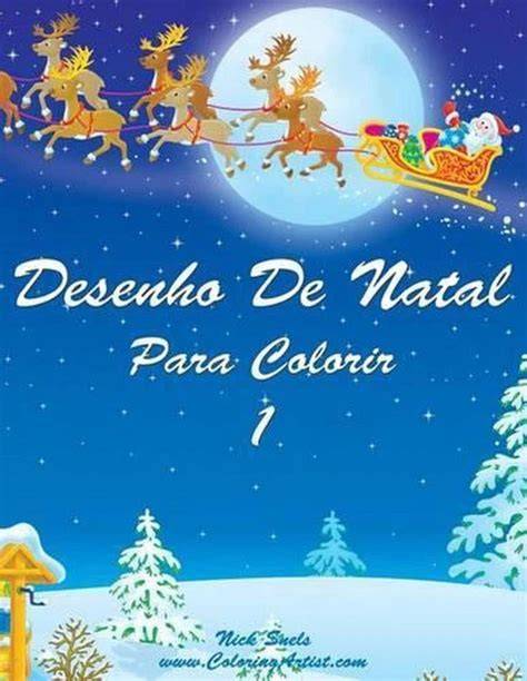 Imprimir para Colorir - Natal (Portuguese Edition)