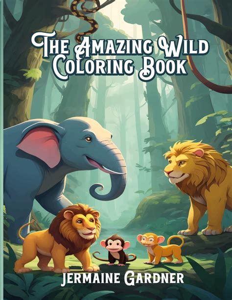 In The Wild Coloring Book