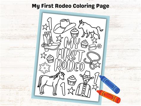 In the Dust: Rodeo Riders to Color