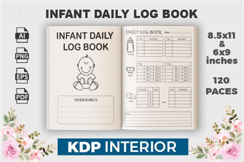 Infant Daily Log Book