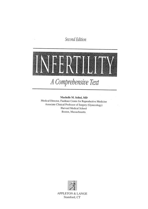 Infertility: A Comprehensive Text
