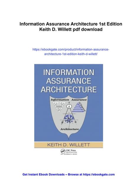 Information Assurance Architecture
