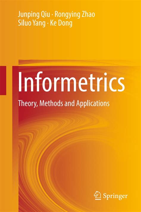 Informetrics: Theory, Methods and Applications