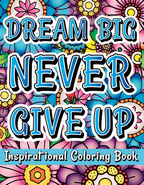 Inspirational coloring book