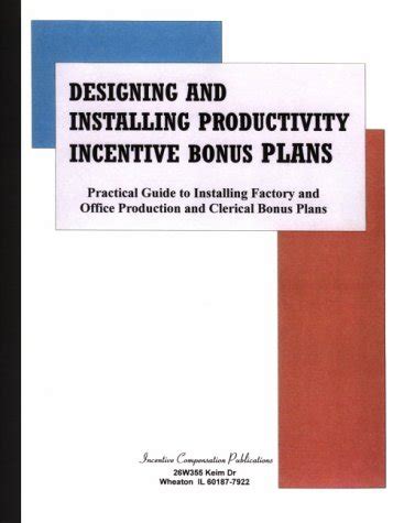 Installing Management Incentive Bonus Plans