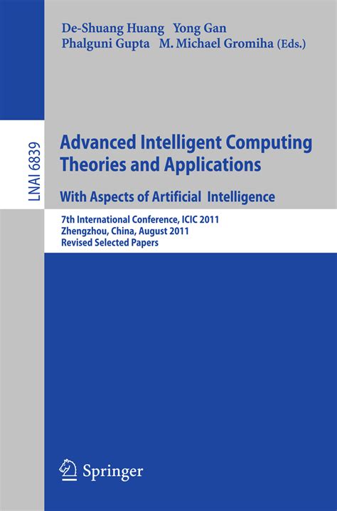 Intelligent Computing: Theory and Applications