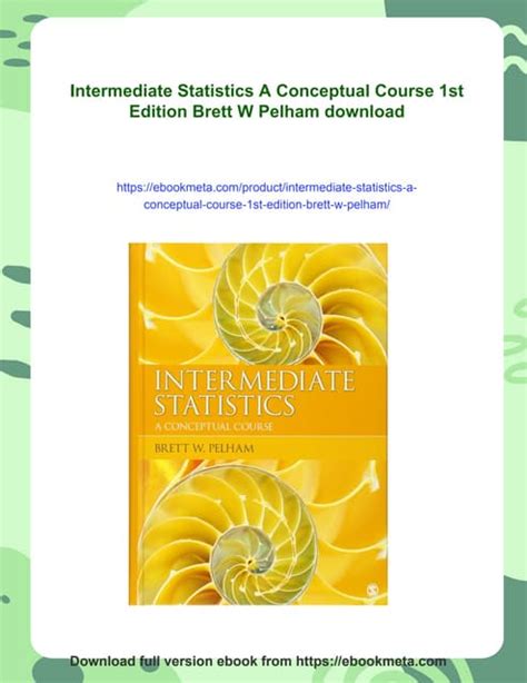 Intermediate Statistics: A Conceptual Course