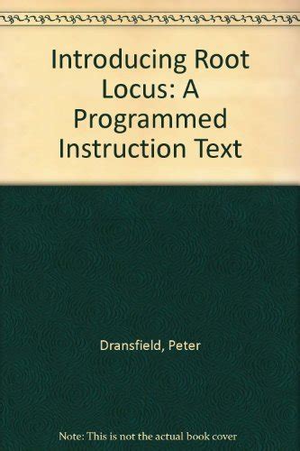 Introducing Root Locus: A Programmed Instruction Text