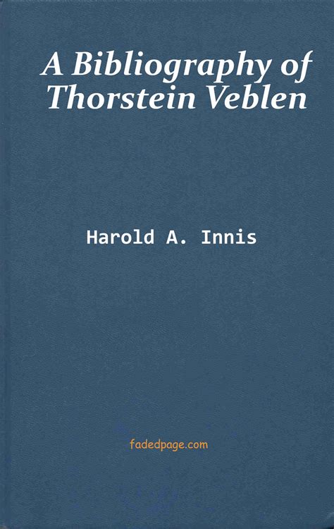 Introduction à Thorstein Veblen