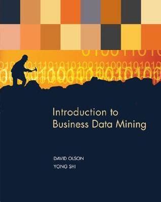 Introduction To Business Data Mining