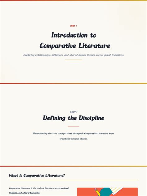 Introduction to Comparative Literature (Paperback)