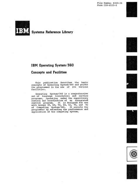 Introduction to Computer Programming IBM System/360 PL/I