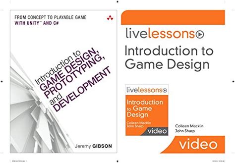 Introduction to Game Design Livelessons Access Code Card