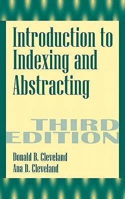 Introduction to Indexing and Abstracting