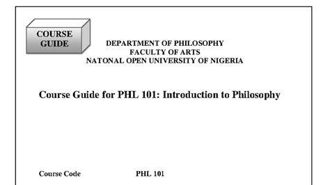 Introduction to Philosophy v3.0: Course text for PHL 101