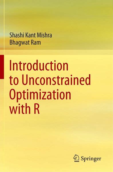Introduction to Unconstrained Optimization with R