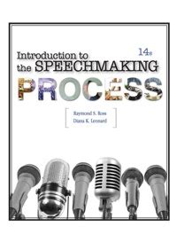 Introduction to the Speechmaking Process