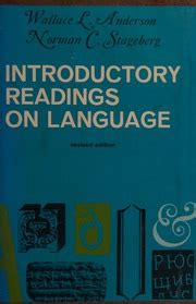 Introductory Readings on Language