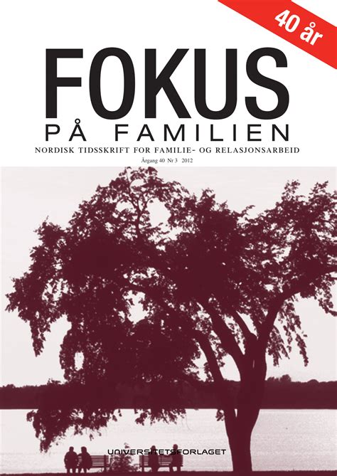 Introduktion till familjeterapi