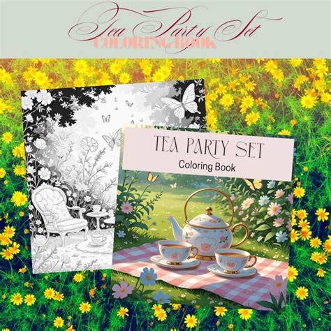 Izza's Tea Party: Coloring Book