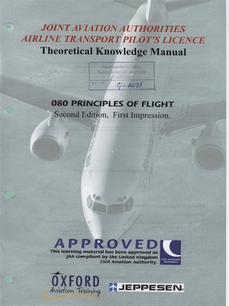 JAA ATPL Principles of Flight