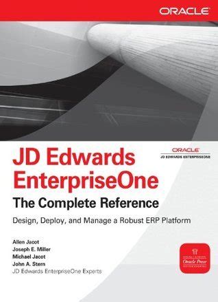 JD Edwards EnterpriseOne: The Complete Reference