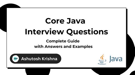 JOB INTERVIEW QUESTIONS: Java, Web Technologies