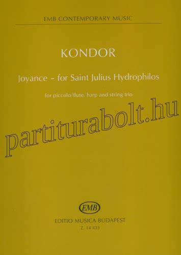 JOYANCE - FOR SAINT JULIUS HYDROPHILOS FOR PICCO