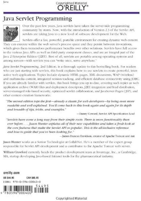 Java Servlet Specification, Version 2.4