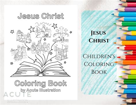 Jesus Christ Is...: Coloring Book