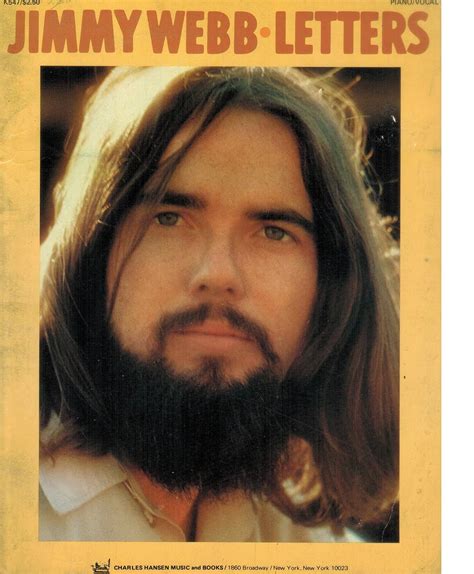 Jimmy Webb Letters piano/vocal