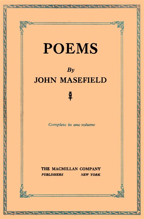 John Masefield