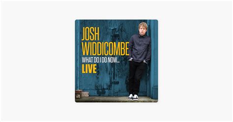 Josh Widdicombe What Do I Do