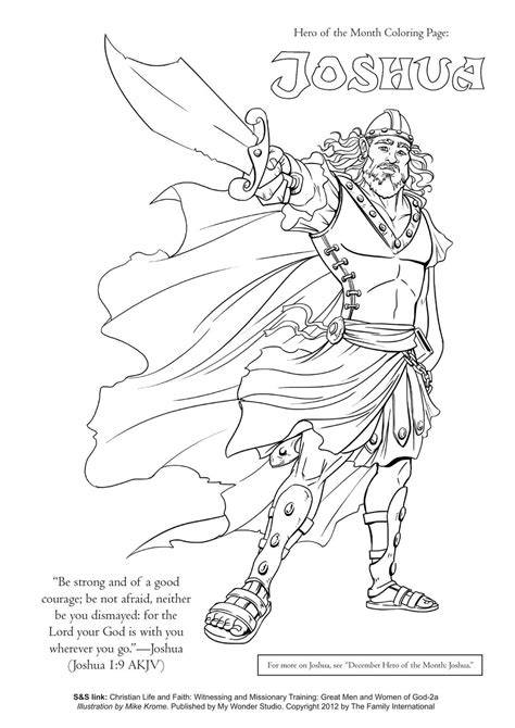 Joshua Coloring Book