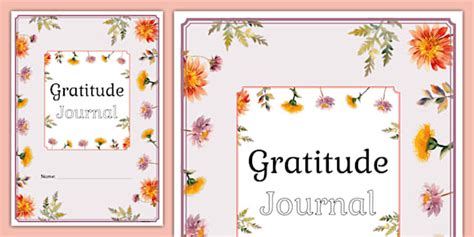 Journal de gratitude