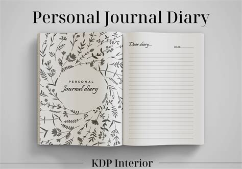 Journal with Pattern: Personal Journal/Diary with Pattern