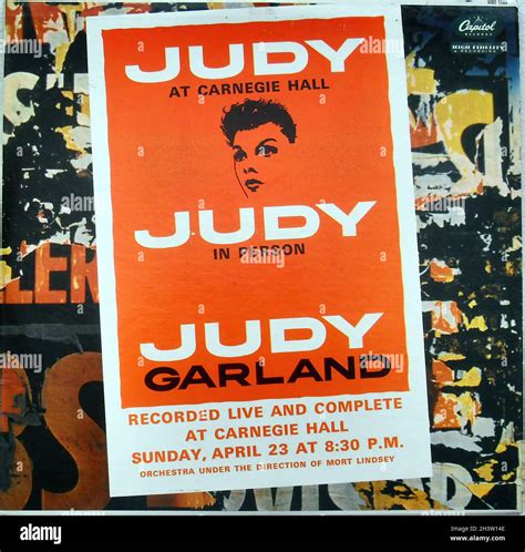 Judy at Carnegie Hall