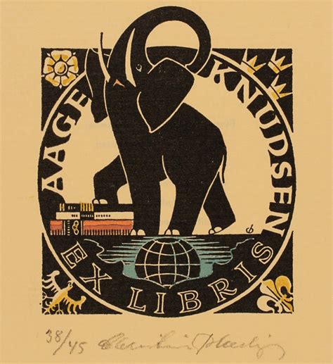 Jugendstill Exlibris