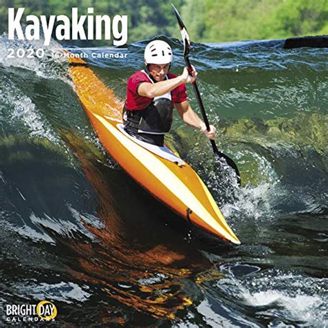 Kayaking Wall Calendar 2020