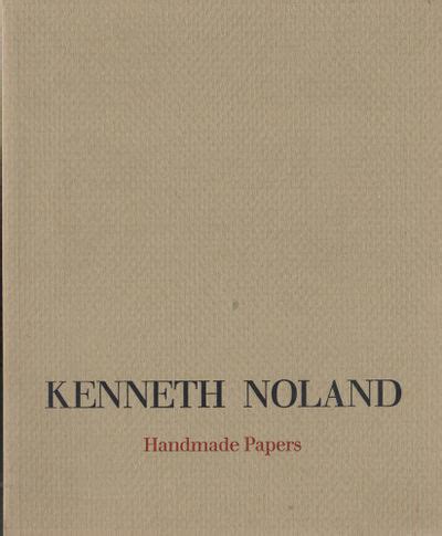 Kenneth Noland Handmade Papers