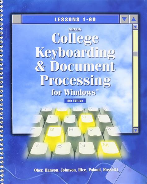 Keyboarding & Document Processing for Windows