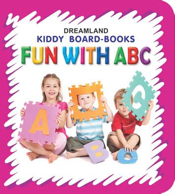 Kiddy Board Book - Fun With ABC