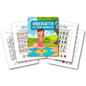 Kindergarten Patterns Workbook